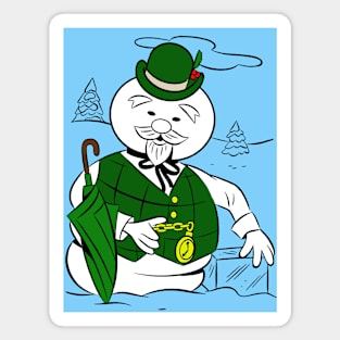 SAM the SNOWMAN Magnet